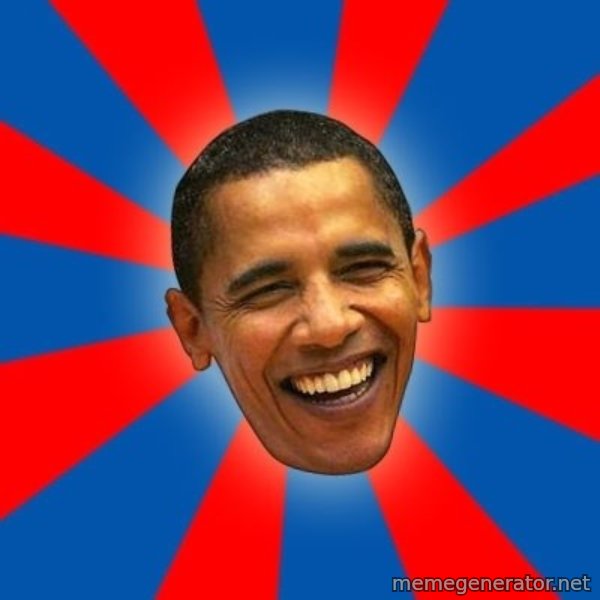 Obama meme template